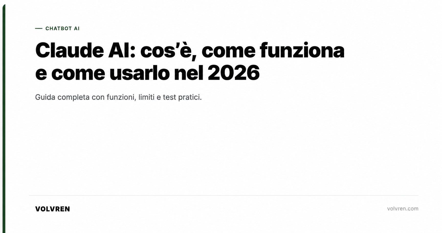 Claude AI: cos’è, come funziona e come usarlo nel 2026